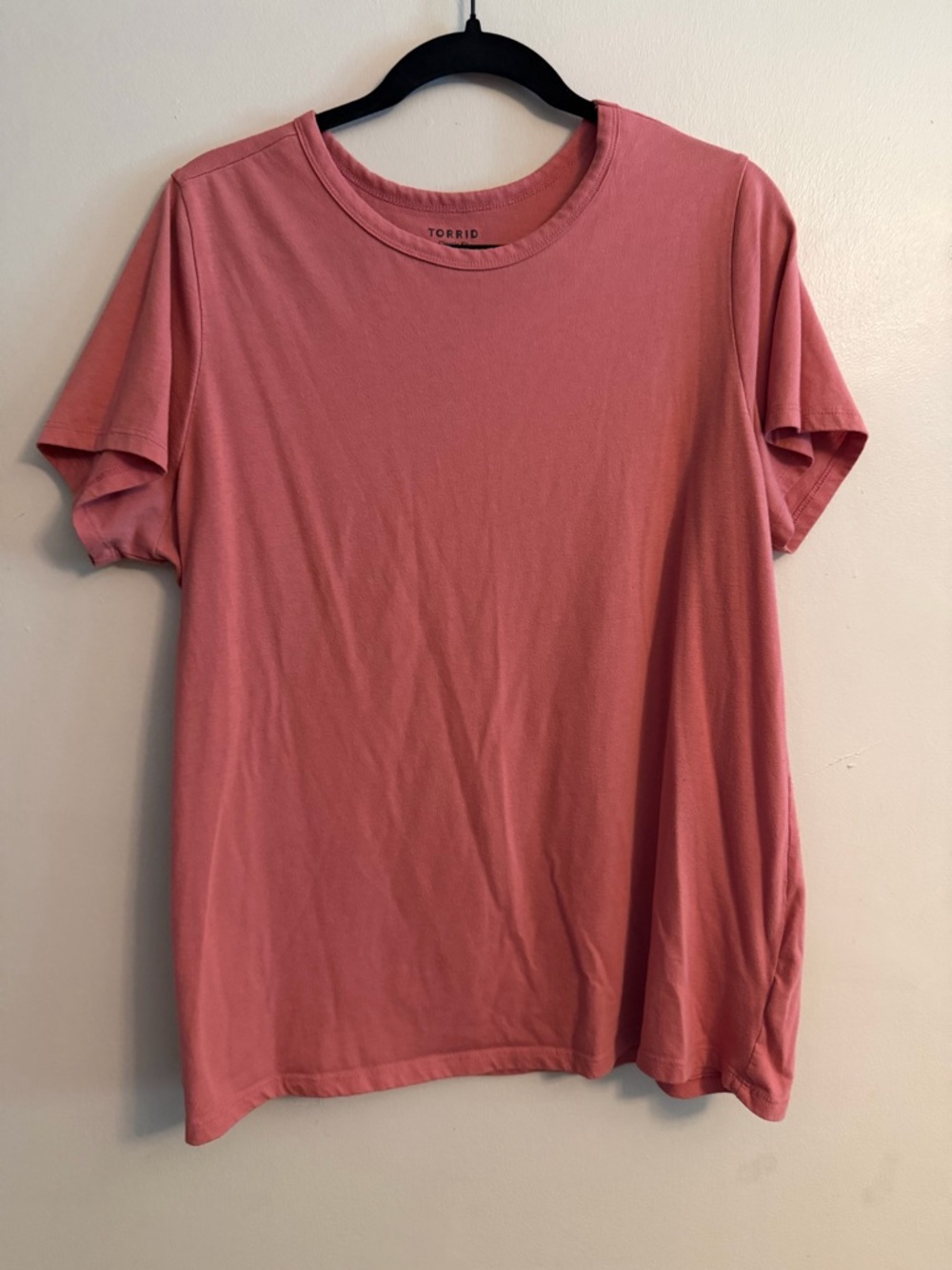 torrid Coral Crewneck Tee